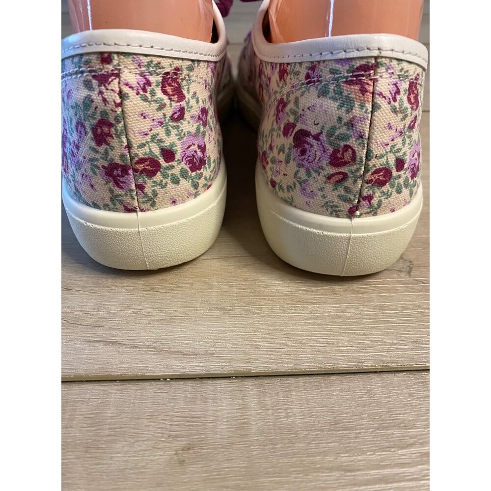 Hotter UK Mabel Floral Sneakers Tennis Shoes Size 8.5 - Picture 3 of 10